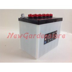 Battery without acid lawnmower tractor 12V 24Ah left positive pole 310503