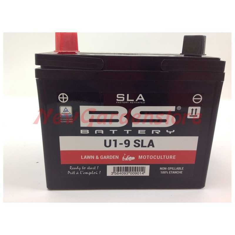 Batterie pour tracteur de pelouse 12V 28Ah pôle positif gauche 310501