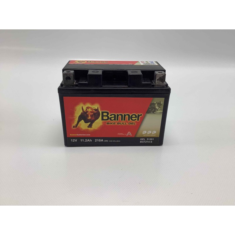 Batterie tracteur tondeuse BANNER Bike Bull Gel 12V 11Ah GEL51201