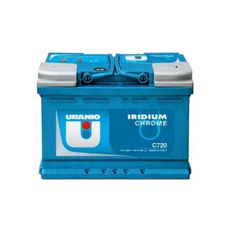BATTERIA URANIO C600 L2B 60AH 600A POLO POS DX | NewgardenParts.com
