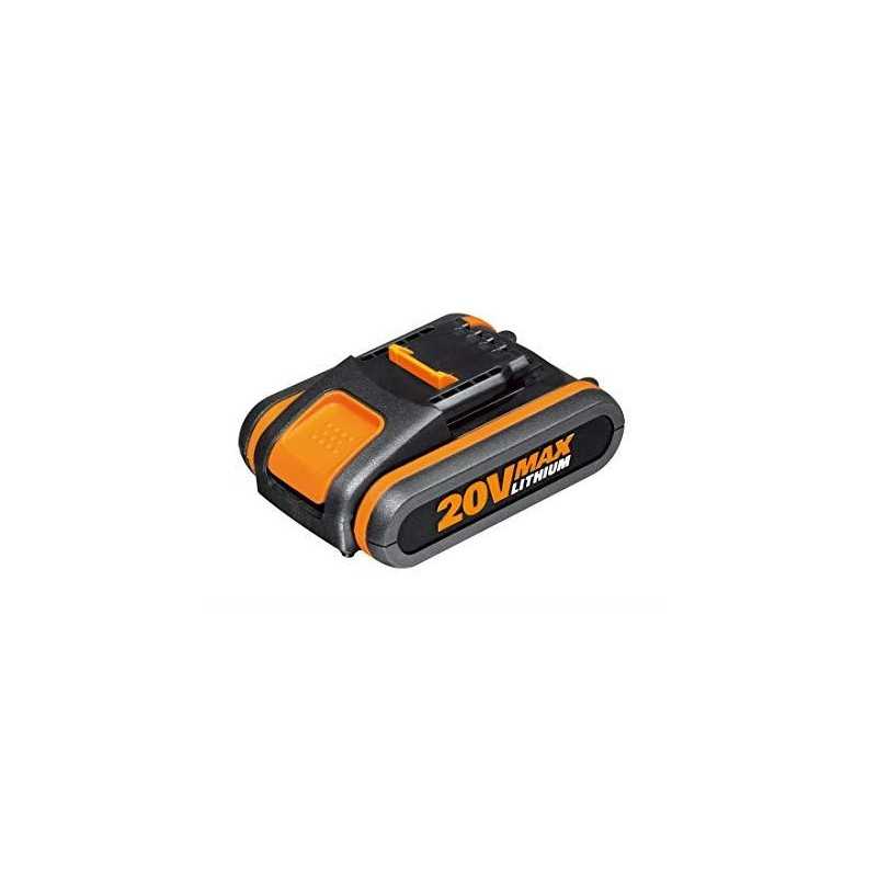 WA3553 Batterie lithium-ion 20V-4 Ah pour machines sans fil Worx