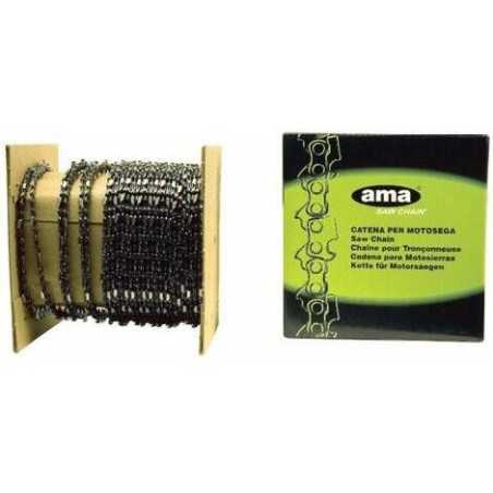 Catena Ama per motosega.325" - .063"-1,6mm. In rotoli da 100" - 30 m. Dente semi chisel. - 61282 | NewgardenParts.com