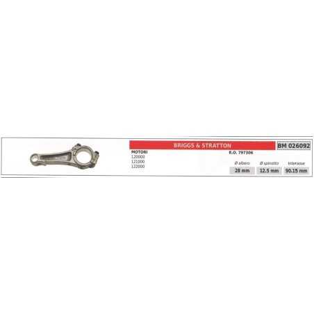 Pleuelstange B&S Motor Rasenmäher Mäher 120000 121000 026092 | NewgardenParts.com