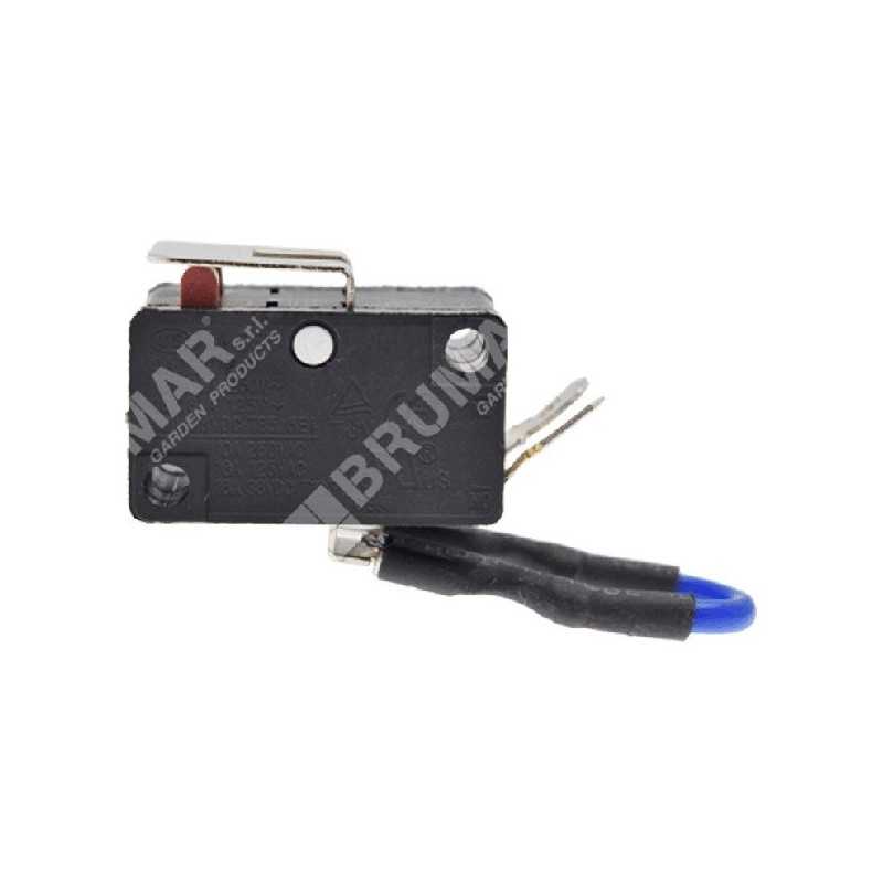 Micro interrupteur pour souffleurs IKRA - COMPATIBLE MOGATEC - 042718 Micro interrupteur pour souffleurs IKRA - COMPATIBLE MOGATEC - 042718