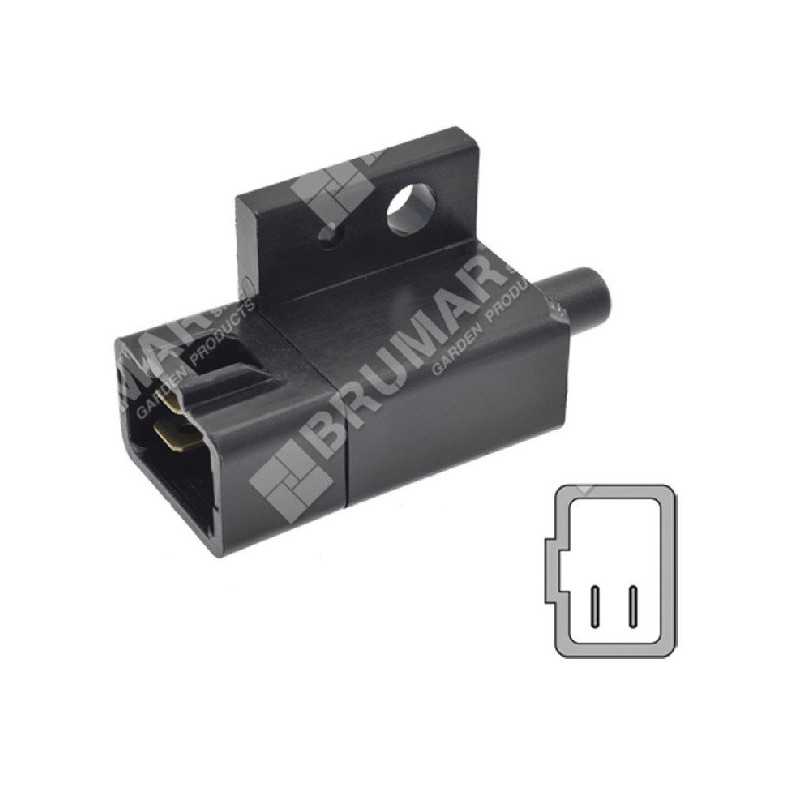 Safety button for MAORI COMPATIBLE tractors - 026604