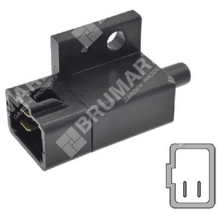 Safety button for MAORI COMPATIBLE tractors - 026604 | NewgardenParts.com
