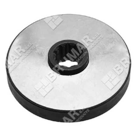 Upper flange for bevel gears for STIHL brushcutters 4128.710.3800 COMPATIBLE - 047819 | NewgardenParts.com