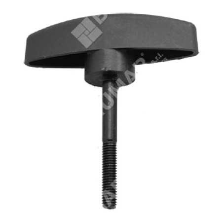 Ecrou à oreilles de fixation de poignée pour débroussailleuses COMPATIBLES KAAZ - 028303 | NewgardenParts.com
