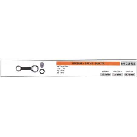Piston rod DOLMAR chainsaw 116 120 PS 6000 6800 015433 | NewgardenParts.com
