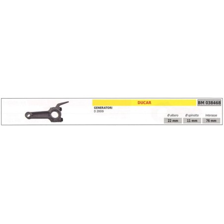 Biella DUCAR generatore D 2000i 038468 | NewgardenParts.com