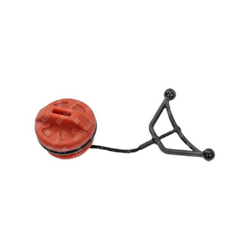 Oil and mixture tank cap for ZM chainsaws COMPATIBLE - 056531