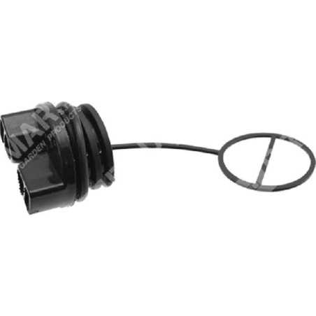 Fuel tank cap for PARTNER chainsaws 530047192 COMPATIBLE - 048442 | NewgardenParts.com