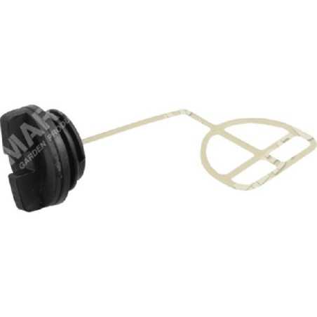 Fuel tank cap for IKRA chainsaws - MOGATEC 75000454 COMPATIBLE - 040004 | NewgardenParts.com