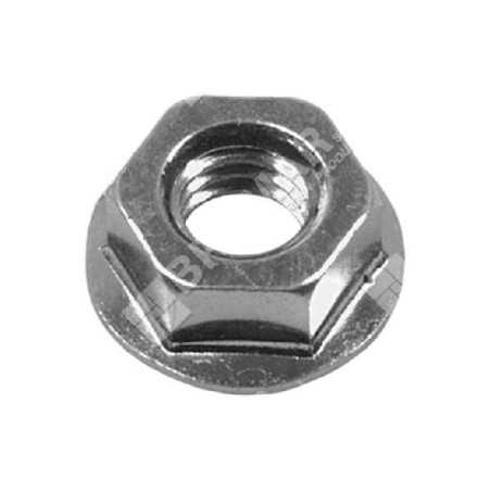 Bar nut M6 x 1.00 hexagon 10 for MC CULLOCH chainsaws COMPATIBLE - 000560 | NewgardenParts.com