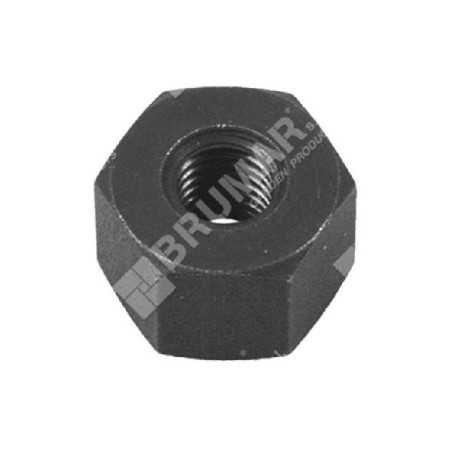 Bar nut M6 x 1.00 hexagon 13 for ALPINA - CASTOR - CASTELGARDEN - GGP COMPATIBLE chainsaws - 005859 | NewgardenParts.com