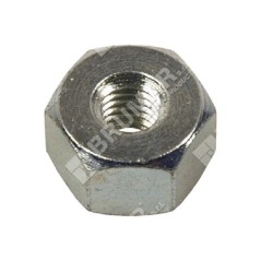 Ecrou de barre M6 x 1,00 hexagone 13 pour tronçonneuses ALPINA - CASTOR - CASTELGARDEN - COMPATIBLE GGP - 005860