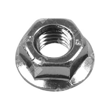 Bar nut M8 x 1.25 hexagon 13 for ALPINA - CASTOR - CASTELGARDEN - GGP COMPATIBLE chainsaws - 001879 | NewgardenParts.com