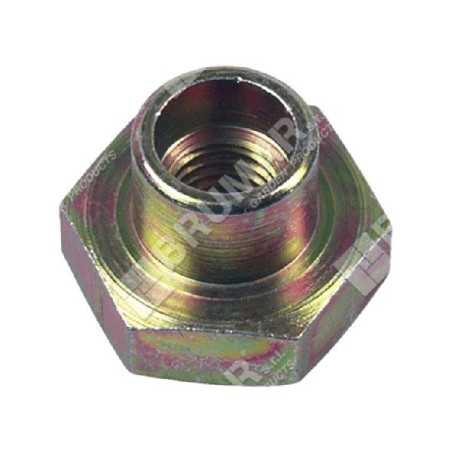 Bar nut M8 x 1.25 hexagon 19 for ALPINA - CASTOR - CASTELGARDEN - GGP COMPATIBLE chainsaws - 005861 | NewgardenParts.com