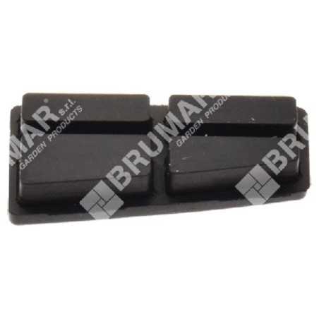 Caoutchouc de protection de chaîne pour tronçonneuses sans fil ZOMAX COMPATIBLE - 040687 | NewgardenParts.com