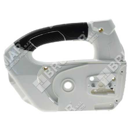 Right crankcase for ZOMAX COMPATIBLE cordless chainsaws - 040677 | NewgardenParts.com