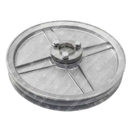 Poulie 2 gorges pour pompes BERTOLINI COMPATIBLE - 008019 | NewgardenParts.com