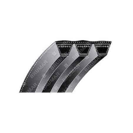 PJ section belt 14 3/8 inches for MAORI COMPATIBLE lawnmower - 047514 | NewgardenParts.com