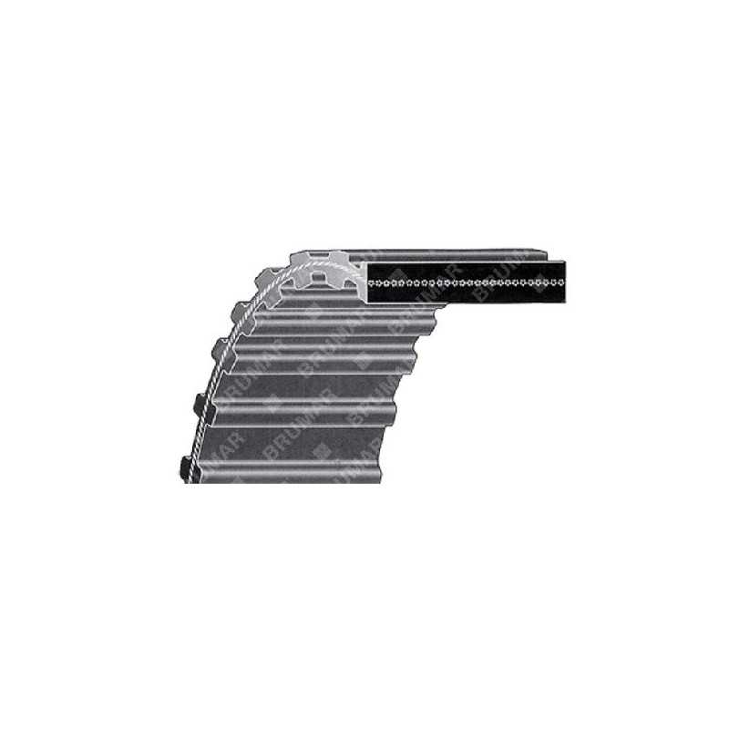 DOUBLE TOOTHED belt 69 9/32 inches for AGROSTROJ tractors - AGS COMPATIBLE - 012608
