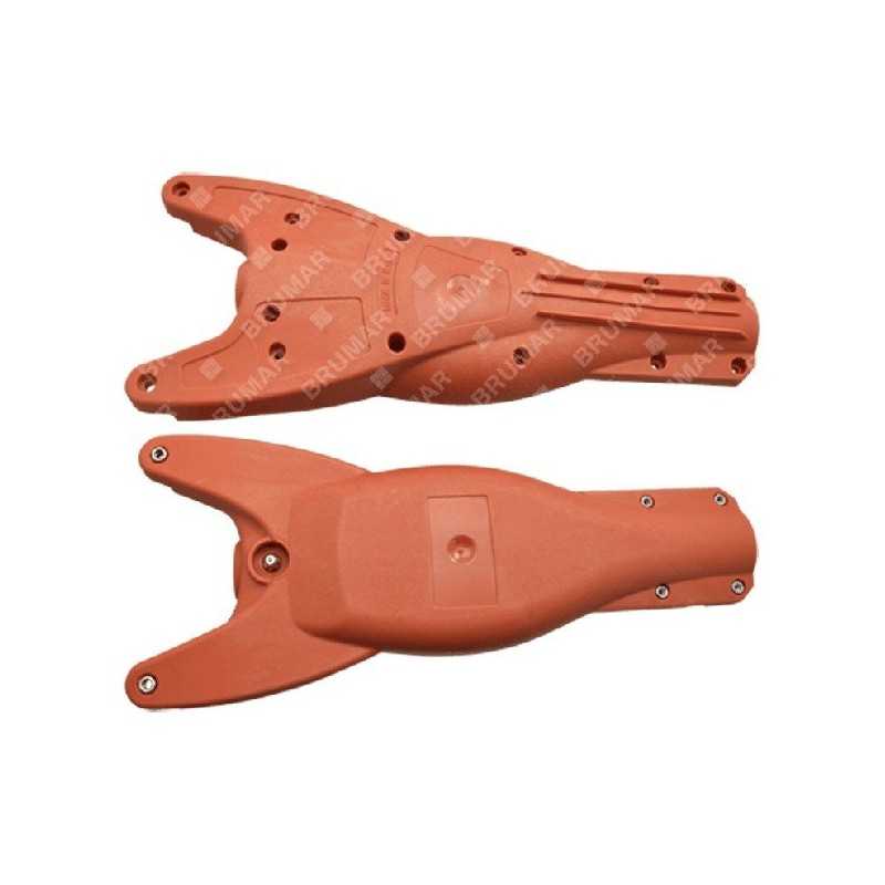 Coppia semigusci rossi per scuotiolive MAORI COMPATIBILE - 049208