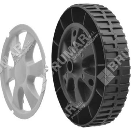 Diámetro de rueda 180 mm para trituradoras IKRA - COMPATIBLE MOGATEC - 049908 | NewgardenParts.com