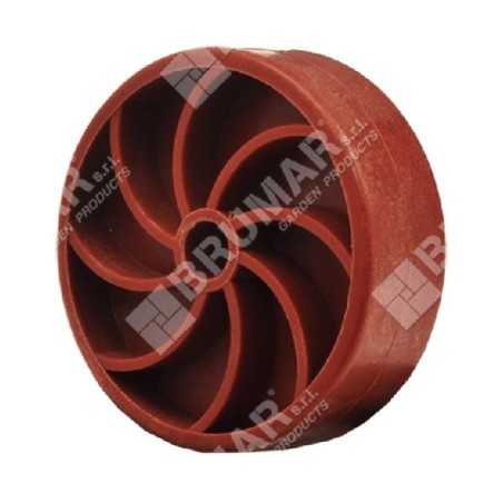 Roue diamètre 60 mm pour souffleurs IKRA - COMPATIBLE MOGATEC - 044821 | NewgardenParts.com