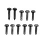 Half-shell screw kit for MAORI ZAK 30 COMPATIBLE battery scissors - 016102
