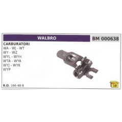 Bilanciere carburatore membrana WALBRO WA - WJ - WT - WY - WZ - WYL 166-48-8 | NewgardenParts.com