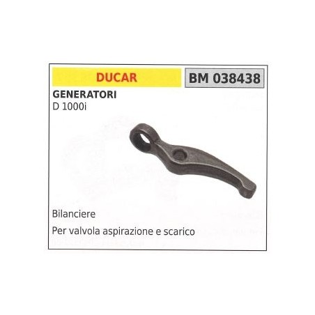 Bilanciere per valvola DUCAR motore4 tempi generatore corrente elettrica 038438 | NewgardenParts.com