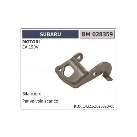 Bilanciere valvola scarico SUBARU motore a 4 tempi EA 190V 028359 | NewgardenParts.com