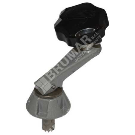 Levier de rotation de cheminée pour souffleuse à neige COMPATIBLE MAORI - 049897 | NewgardenParts.com