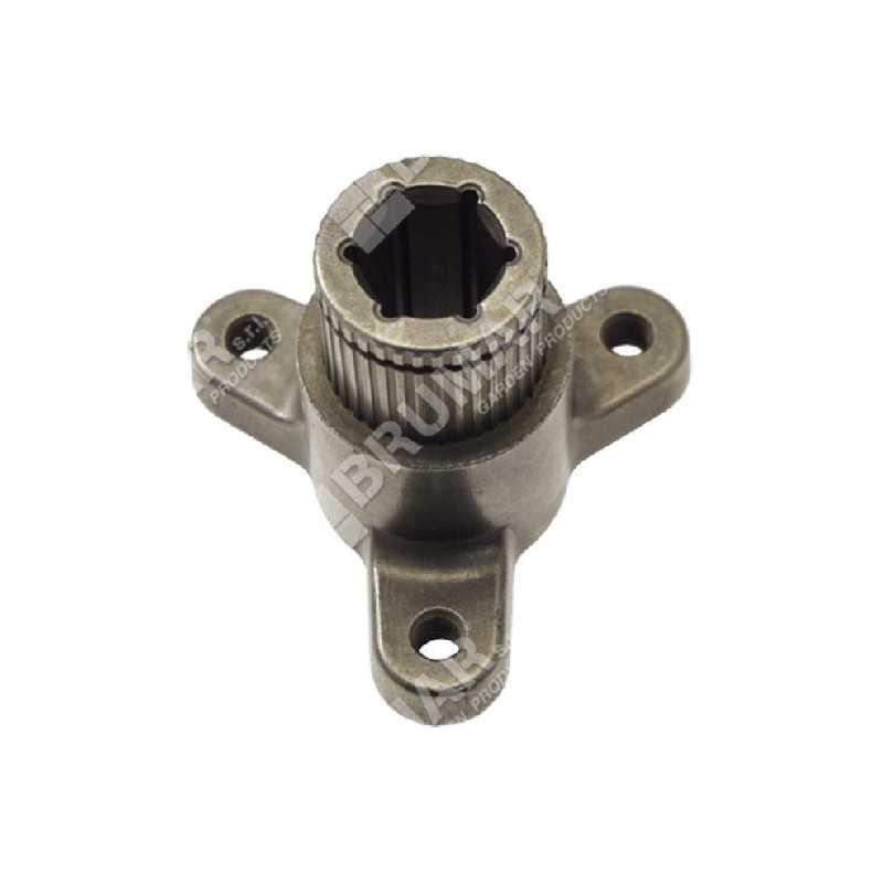 Rubber traction disc support for MAORI COMPATIBLE snow blower - 049820