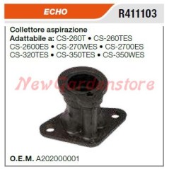 Collettore aspirazione ECHO motosega CS-260T CS-260TES R411103 | NewgardenParts.com