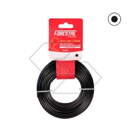 Blister filo decespugliatore FORESTAL sezione tonda Ø filo 2.4 mm lunghezza 15 m | NewgardenParts.com