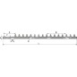 Longitud de la hoja superior 835 mm Corte único para cortasetos COMPATIBLES GREEN LINE - 016006 Longitud de la hoja superior 835 mm Corte único para cortasetos COMPATIBLES GREEN LINE - 016006