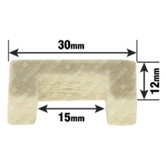 Fieltro para cortasetos COMPATIBLES GREEN LINE - 038333 | NewgardenParts.com