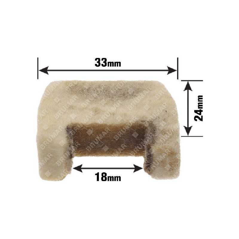 Filz für KAAZ-KOMPATIBLE Heckenscheren – 028617