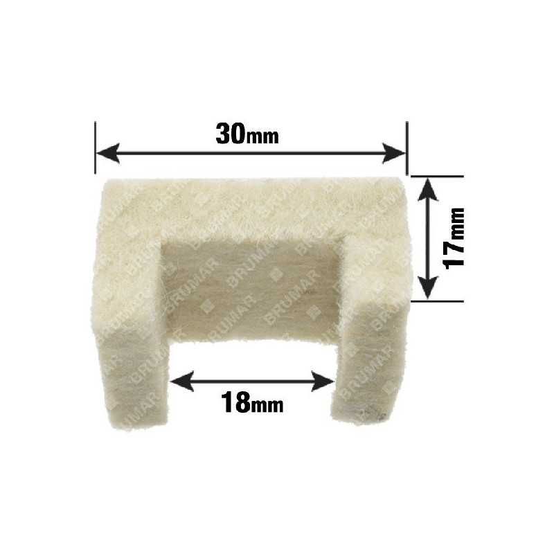 Feutre de joint spi pour taille-haie COMPATIBLE GREEN LINE - 023898