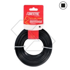 Blister filo per decespugliatore FORESTAL sezione quadra Ø 3.5 mm lunghezza 15m | NewgardenParts.com