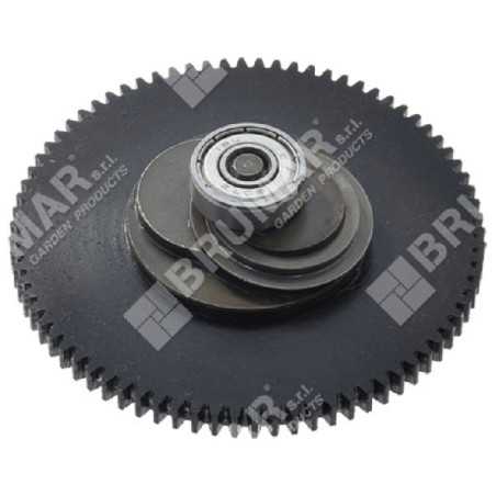 Engranaje para cortasetos IKRA - COMPATIBLE MOGATEC - 041223 | NewgardenParts.com