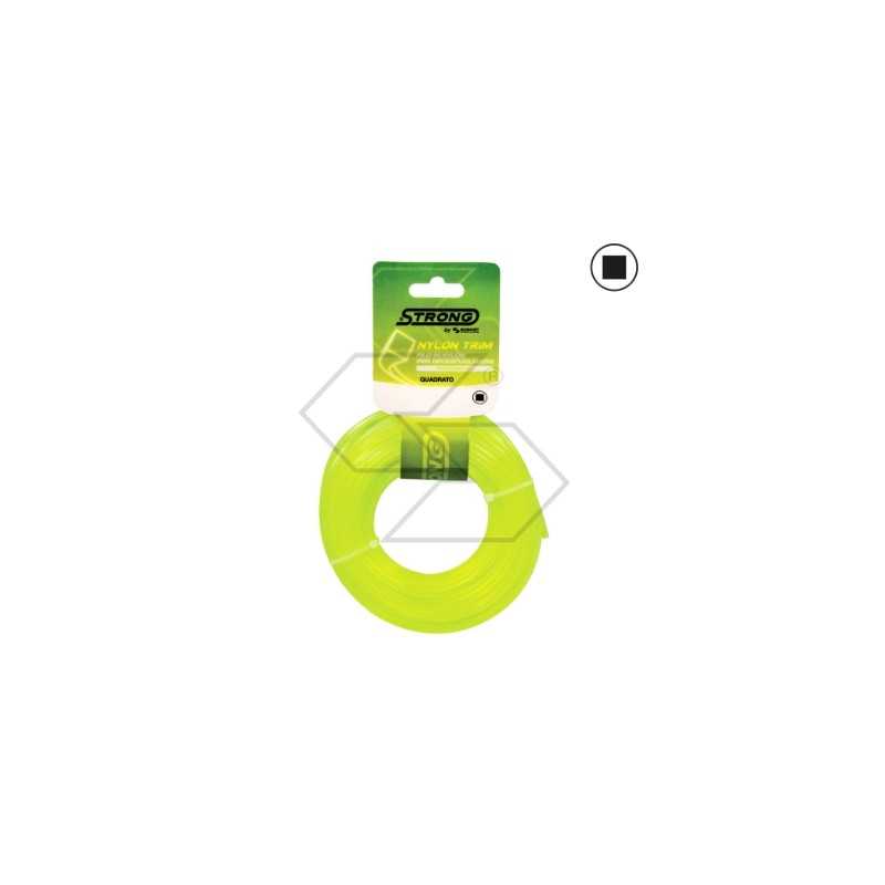 Blister brushcutter wire STRONG square section Ø 2.7 mm length 15 m