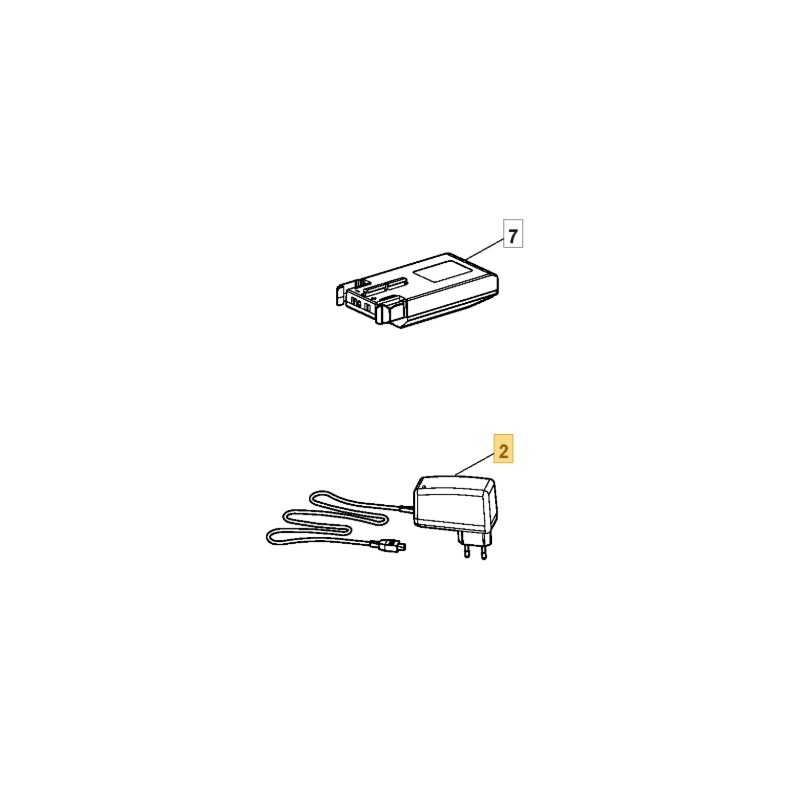 Battery charger for hedge trimmer models SHT5224A ORIGINAL STIGA 118801644/0