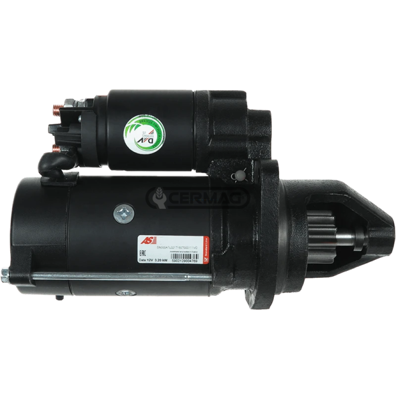 Motorino avviamento Con Riduttore Tensione 12 V Potenza 3.2 kW COMPATIBILE - 13496