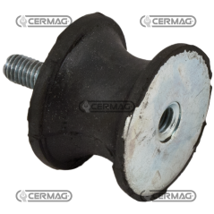MALE/FEMALE threaded vibration damper Diameter 40 mm Thread M8x20 COMPATIBLE - 60153 | NewgardenParts.com