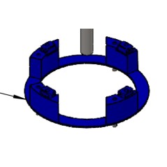 Bloccamotore con viti tagliaerba rasaerba modello EM37 ORIGINALE GRIN PRT-0077 | NewgardenParts.com