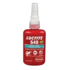 Bloccante alta resitenza 50ml LOCTITE 648 per parti ad alte temperature boccole